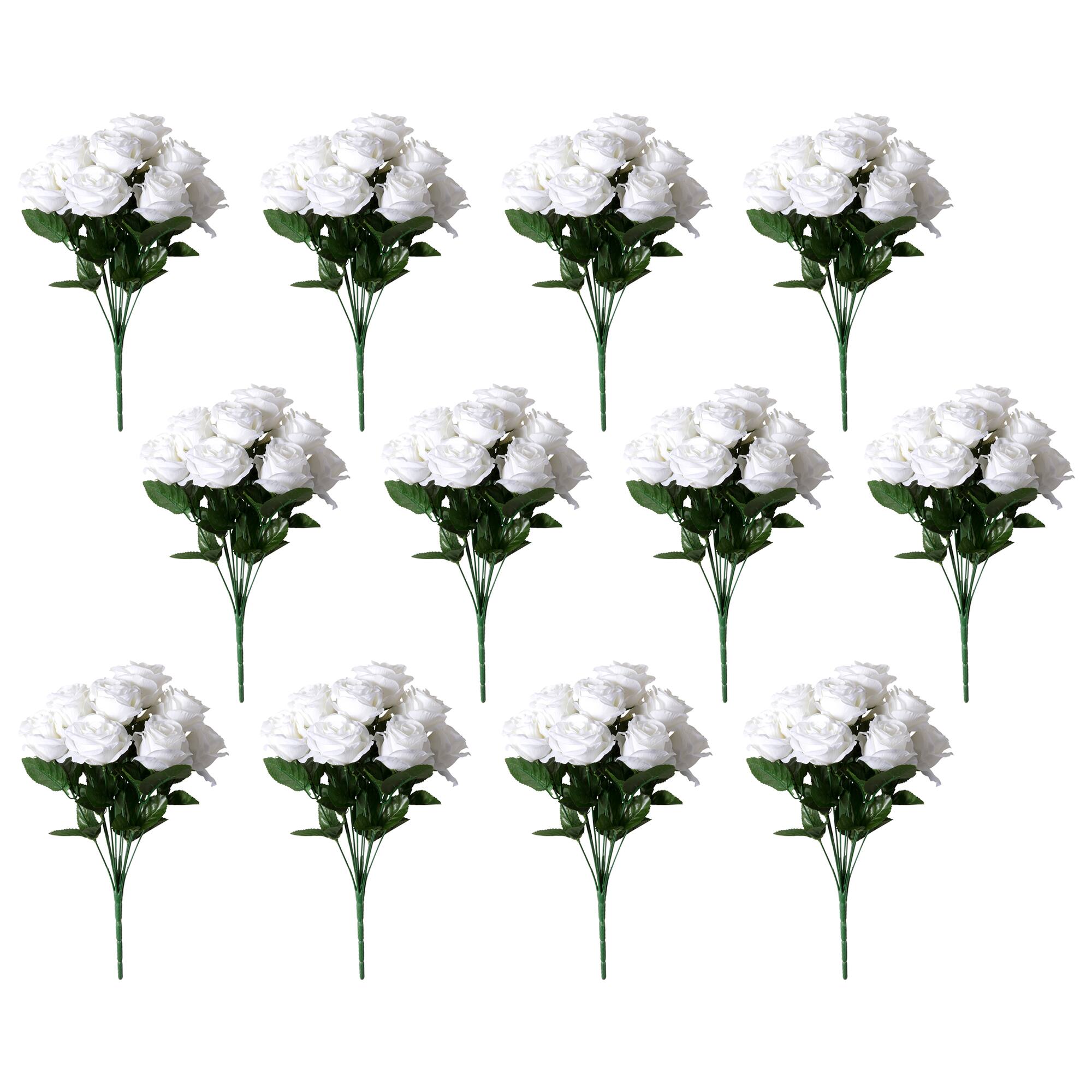 12 Pack: Cream Rose Bush by Ashland®